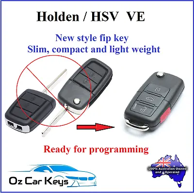 $43.93 • Buy Hsv Holden Ve Commodore Omega Ss Sv6 Calais Berlina Wm Statesman Remote Flip Key