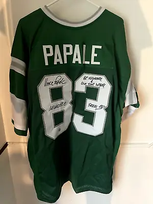 Vince Papale Signed Jersey And Helmet • $249.99