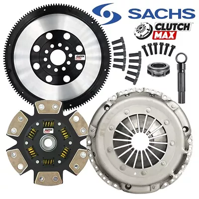 SACHS STAGE 3 CLUTCH KIT+ CHROMOLY FLYWHEEL For VW CORRADO GOLF JETTA PASSAT VR6 • $258.68