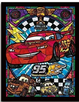 $13.95 • Buy Aus Seller..DIY 5D DIAMOND PAINTING..DISNEY CARS No.2...30x40cm  Full Drill