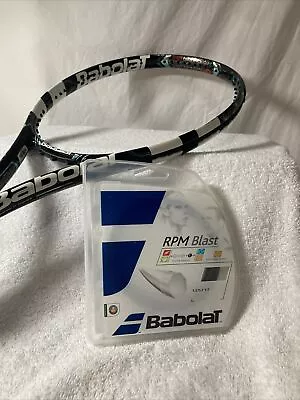 Babolat Pure Drive GT Tennis Racket 4 1/2 Grip +RPM Blast 17 String 48-62 Lbs. • $80