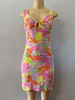 Lilly Pulitzer Women's Padded Bra Floral Dress Size S • $29.99