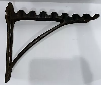 Vintage Cast Iron Barn Horse Tack Wall Mount Rack Antique Bridle Harness Holder • $38