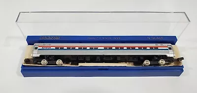 1 Bachmann N Scale Lighted Amtrak 85' BUDD Amfleet Passenger Coach Car 72205 • $29.99