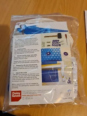 £26.08 • Buy Daisy Pool Cover Refit Installation Kit - Suits Bubble Solar Covers To Rollers