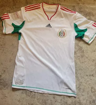 Adidas Jersey Seleccion  Mexican Soccer White SZ XLarge 2010 Bicentenario • $430