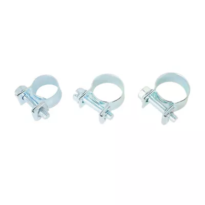 30Pack 1/4  5/16  3/8  Fuel Injection Gas Line Hose Clamps Clip Pipe Clamp US • $8.35