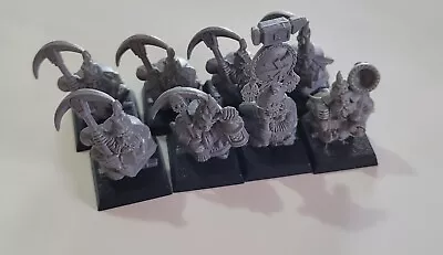 8x DWARFS MINERS Battle For Skull Pass OOP Warhammer Fantasy Old World • $56.95