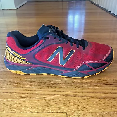 New Balance Leadville V3 - Men Size 15 2E Wide - Red Trail Vibram Running Shoe • $89.95