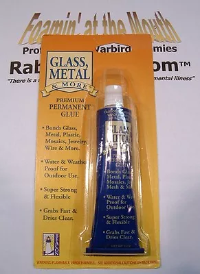 BEACON  Glass Metal And More  GLUE - 2oz Tube Weatherproof Clear & Flexible   • $7.49