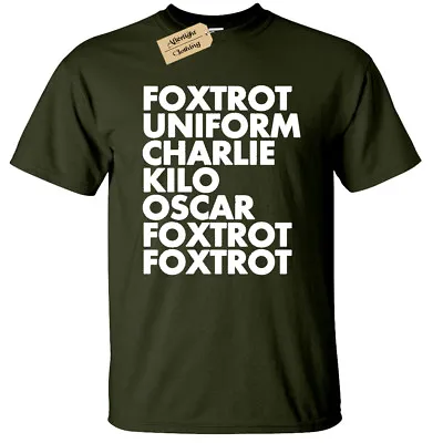 £10.95 • Buy FOXTROT T-Shirt Funny Mens Offensive Rude Gift