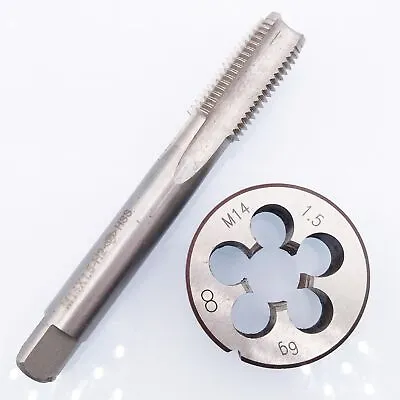 HSS M14 X 1.5mm Plug Tap & M14 X 1.5mm Die CNC Metric Taper Thread Right Hand • $17.70