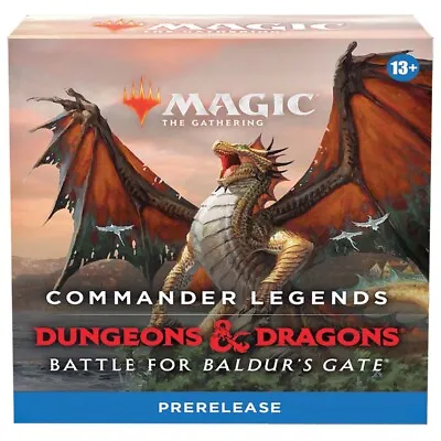 MTG Magic The Gathering Baldur's Gate D&D Prerelease Pack Set Kit (3 Packs) • $29.99