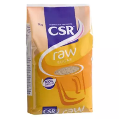 CSR Raw Sugar 1kg Soft Like Honey Flavour Warm Golden Colour Great Tasting • $15.95