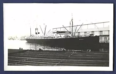 SS MAUI Ocean Liner Of The Matson Navigation Company BW Real Photo 1939 • $5