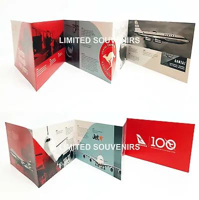 Leaflet/Booklet From 2020 $1 Qantas Centenary Coin Set. NO Coins Included • $12