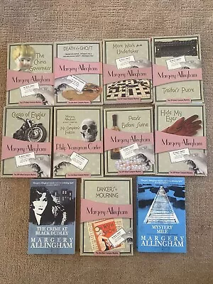 Great Collection Of 11 Albert Campion Mysteries By Margery Allingham • $44.95