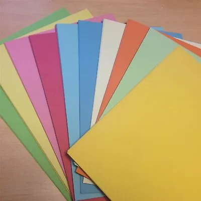 Recycled  Card 10 Colours Assorted A3 160gsm 100 Sheets • £14.16