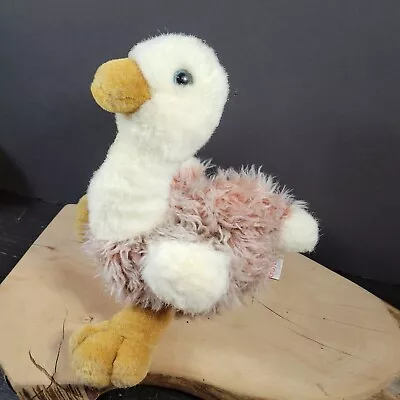 Gund Popover 5232 Ostrich Plush Stuffed Animal Bird 1986 10  Tan Pink Vintage • $7.44
