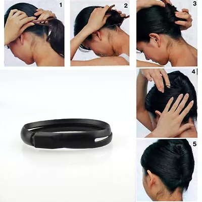 Magic DIY Hair Styling Updo Bun Comb Clip Set For Hair French Twist Maker • $8.05
