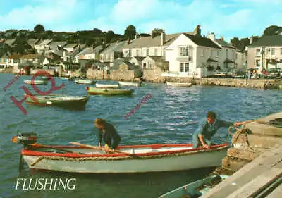 Picture Postcard-:Falmouth Flushing Harbour [Salmon] 2-44-05-02 • £3.49