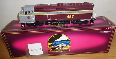 Mth 20-2906-1 Canadian American Railroad F40ph Diesel Engine O Scale Train #457 • $449.95