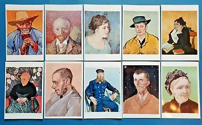 Beautiful Set Of 10 NEW Vincent Van Gogh Portrait Art Paintings Postcards 66O • £5.70