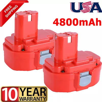 2X For Makita 1822 1834 1823 1833 1835 18V PA18 Battery 4.8Ah 8391D 6347D 5036D • $38.89