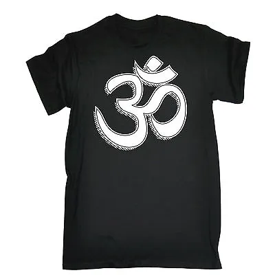 £8.97 • Buy Om Symbol T-SHIRT Spiritual Indian Religion Buddhism Hinduism Gift Birthday