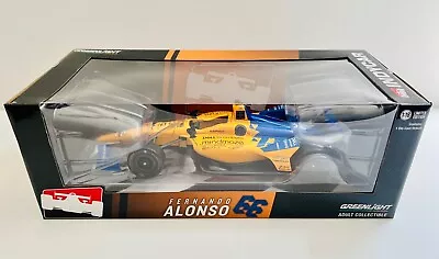 2019 Fernando Alonso #66 Greenlight 1:18 Indycar Indy 500 Diecast Fill In Decals • $89.99