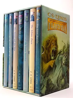 The Chronicles Of Narnia By C.S Lewis ** NEW HARDBACK BOXSET** • £39