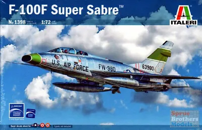 ITA1398 1:72 Italeri F-100F Super Sabre • $35.79