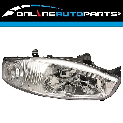 RH Chrome Headlight For Mitsubishi CE Lancer Mirage Coupe Hatch 1998~2004 Right • $80.42