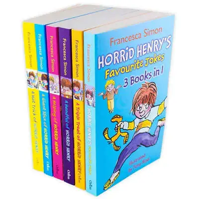 Horrid Henry Series Collection 6 Books Set 18 Titles Francesca Simon Paperback • £16.99