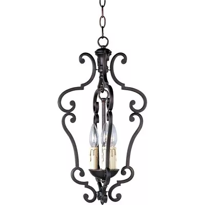 -Three Light Entry Foyer Pendant In European Style-11 Inches Wide By 21.5 Inches • $298