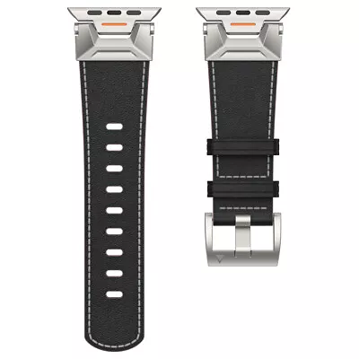 Metal + Leather Band Strap For Apple Watch 9 8 7 6 5 4 SE Ultra 2 44/41/45/49mm • $17.98
