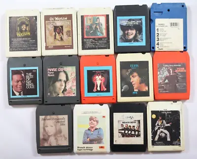 Vintage Cassette Tape Cartridge Lots Elvis • $30