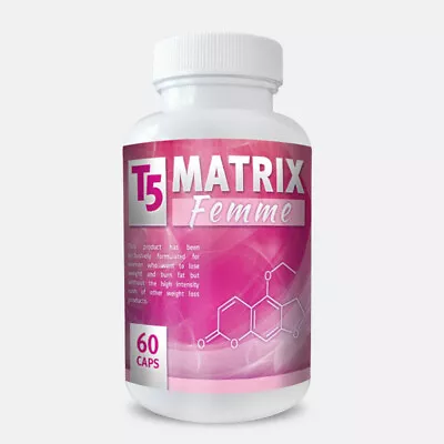 £9.99 • Buy T5 Matrix Femme - 60 Capsules - Fat Burn Weight Loss Diet Women Slimming