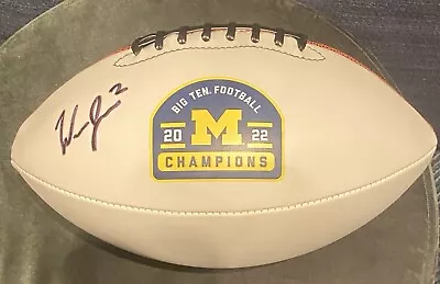 Will Johnson Signed Michigan 2022 Big Ten Champions Football Jsa Coa • $174.99