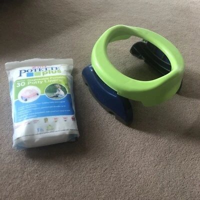 £2.99 • Buy Portable Potette Potty For Toddler Travel