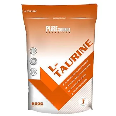 £6.99 • Buy Pure 100% Taurine Powder Amino Acid Electrolyte Balance Antioxidant 250g