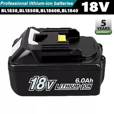 For Makita 18V  18volt  Li-ion Battery BL1830 LXT BL1830 BL1850B  BL1860 BL1815 • $18.80