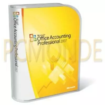 Microsoft Office Accounting Professional 2007 - Upgrade (9SK-00011) • $199.99