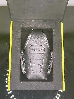 Aston Martin Key Pouch & Presentation Box - Pure Black/Lime - DB11/DBS/Vantage • $285.97