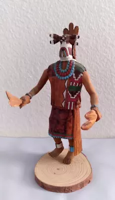 Vintage Native Navajo Hopi Hand Carved Painted Wood Unsigned Kachina 10  Rare • $99