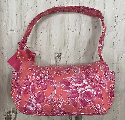 Vera Bradley Hope Toile Small Baguette Satchel Shoulder Purse New Retired • $29