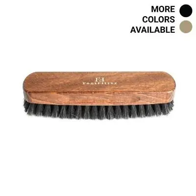 $14.80 • Buy FootFitter Genuine Soft Horsehair Shoe Shine Brush