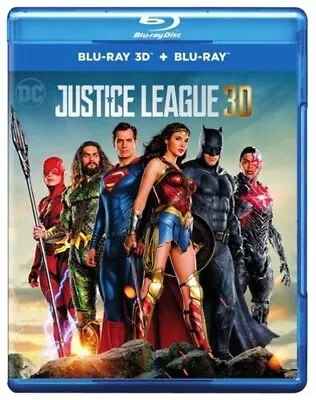 Justice League [New Blu-ray 3D] With Blu-Ray Dolby • $52.39