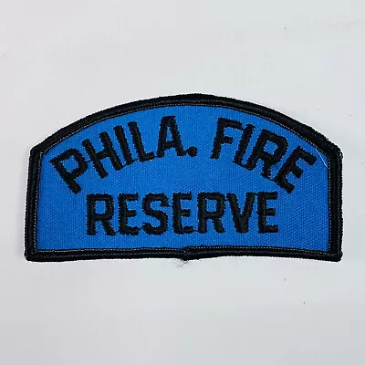 $10.52 • Buy Philadelphia Fire Department Reserve Pennsylvania PA Patch G10