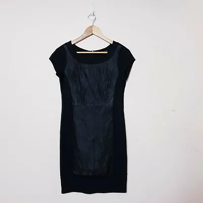 Saopaulo Dress Womens Small S Black Sheath • $19.95